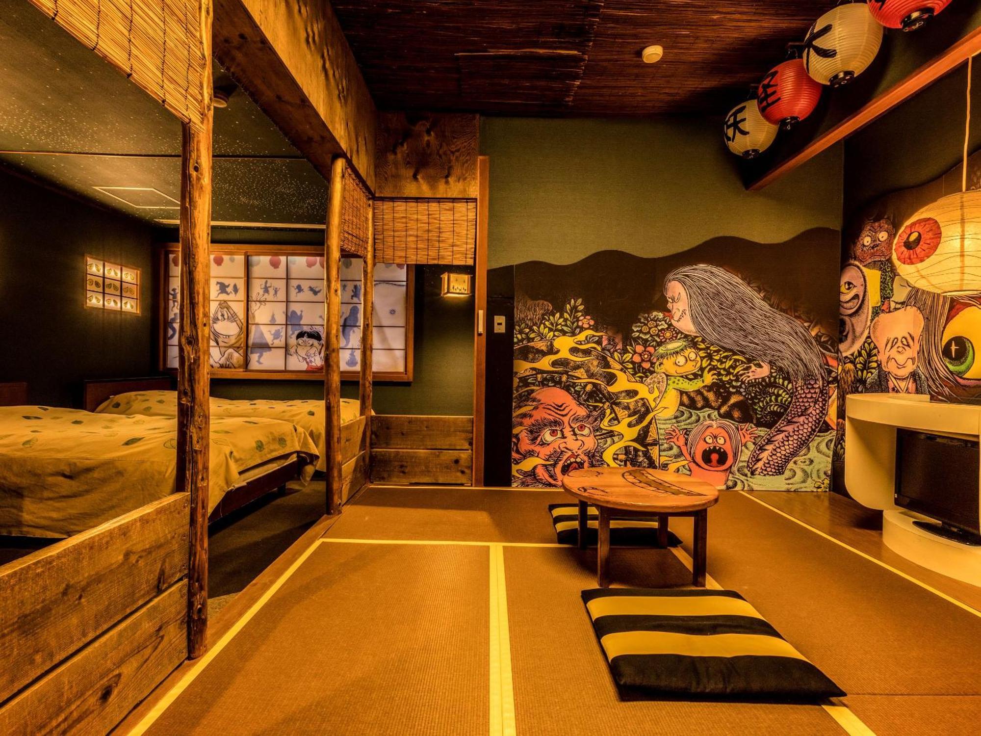 Готель Ooedo Onsen Monogatari Kaike Йонаґо Екстер'єр фото